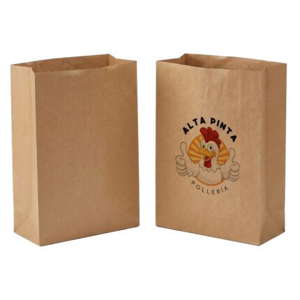 Bolsa Papel Kraft Gigante sin asa (30+18x43cm)