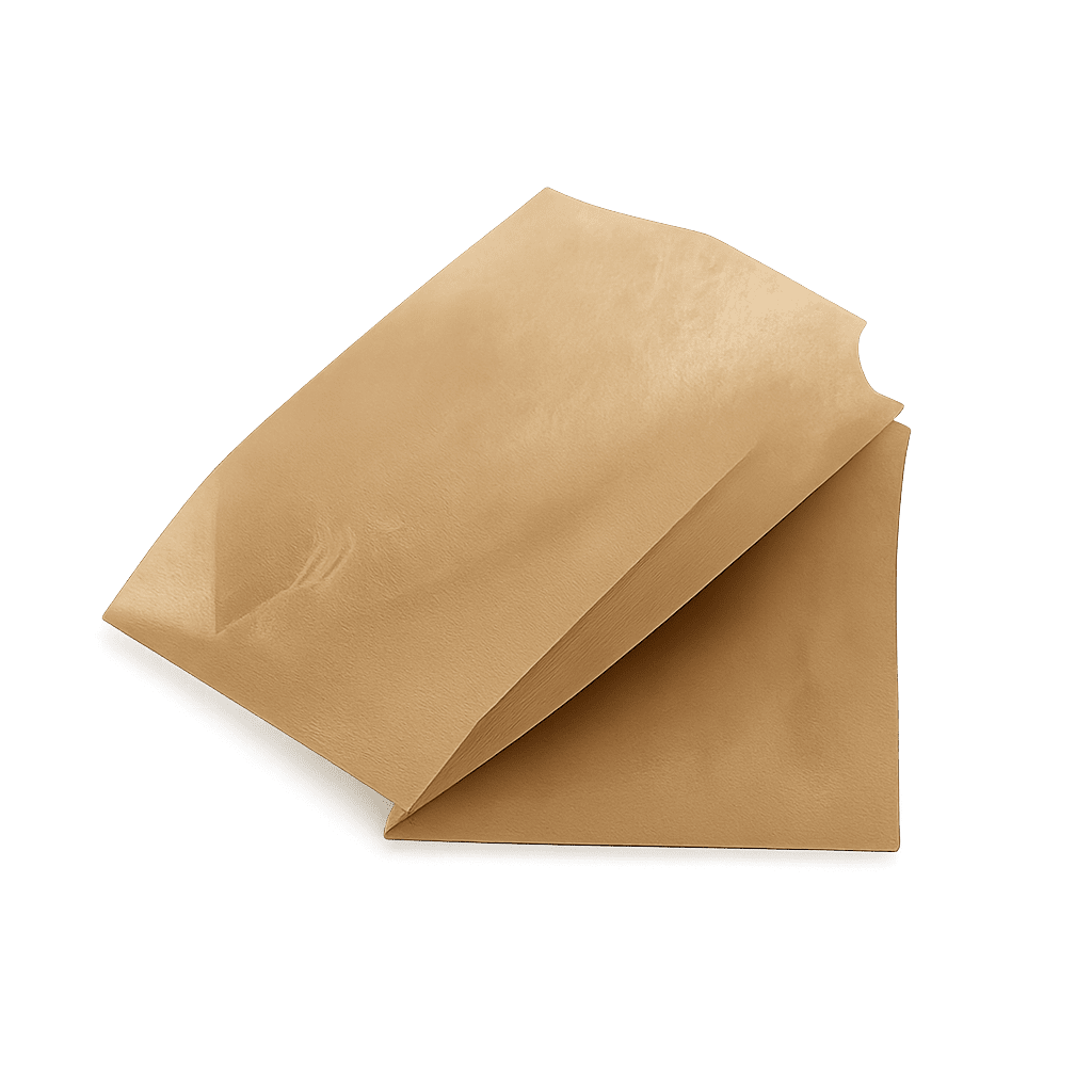 Copilot_20260221_153815 Bolsa de papel kraft para bollería (18+7x35cm) personalizable - Imagen 1